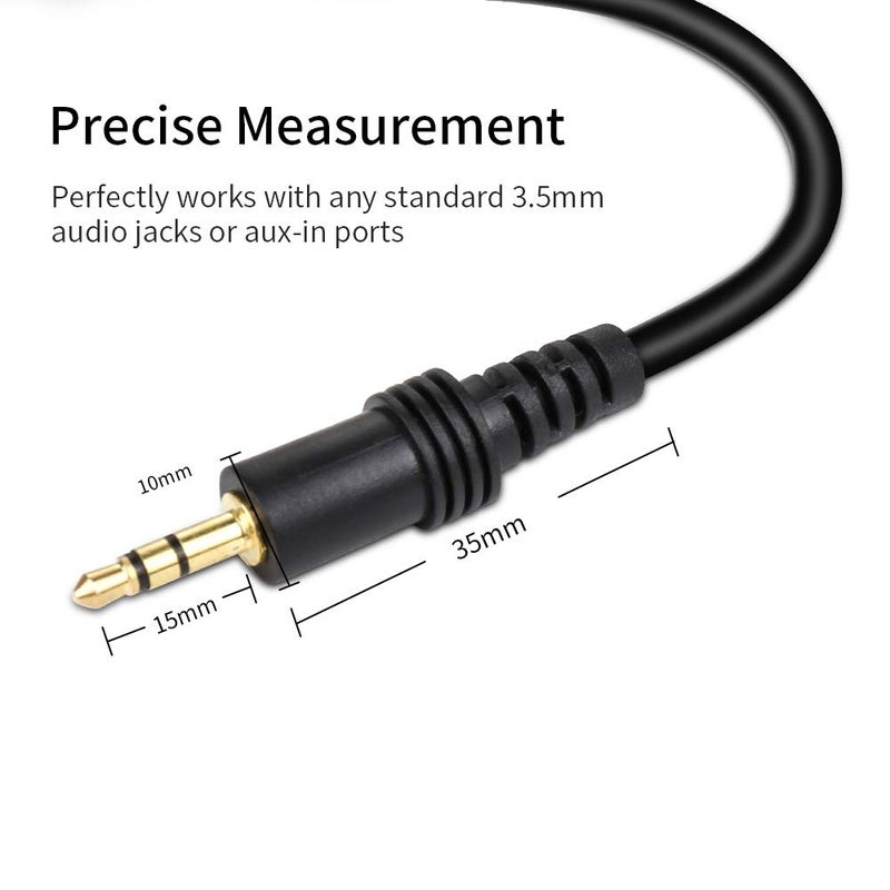 DTOL MC 3.5mm Audio Cable - 3.5mm TRS Female to Male 15ft Extension Cord for Microphones, Headphones, and More - Image 5